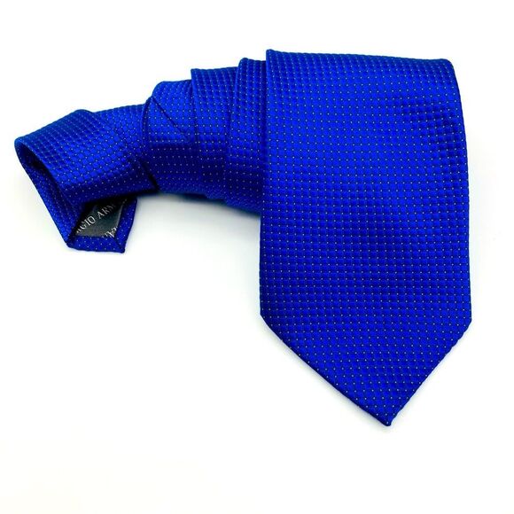 Giorgio Armani luxury Silk Hand Made Men’s Tie Italy - Picture 2 of 9